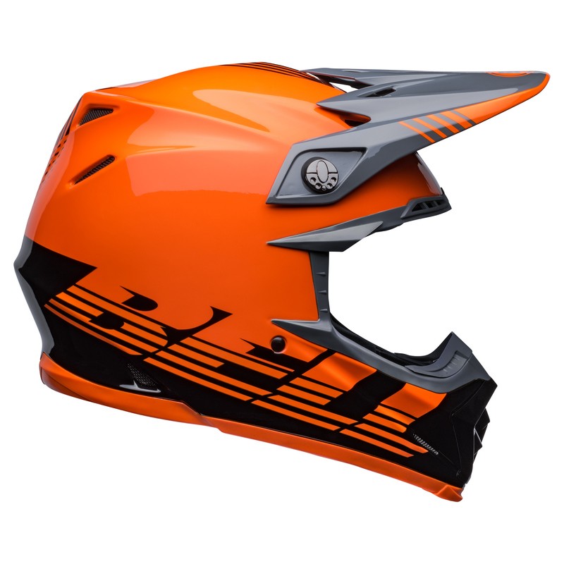 KASK BELL MOTO-9 MIPS LOUVER BLACK/ORANGE 