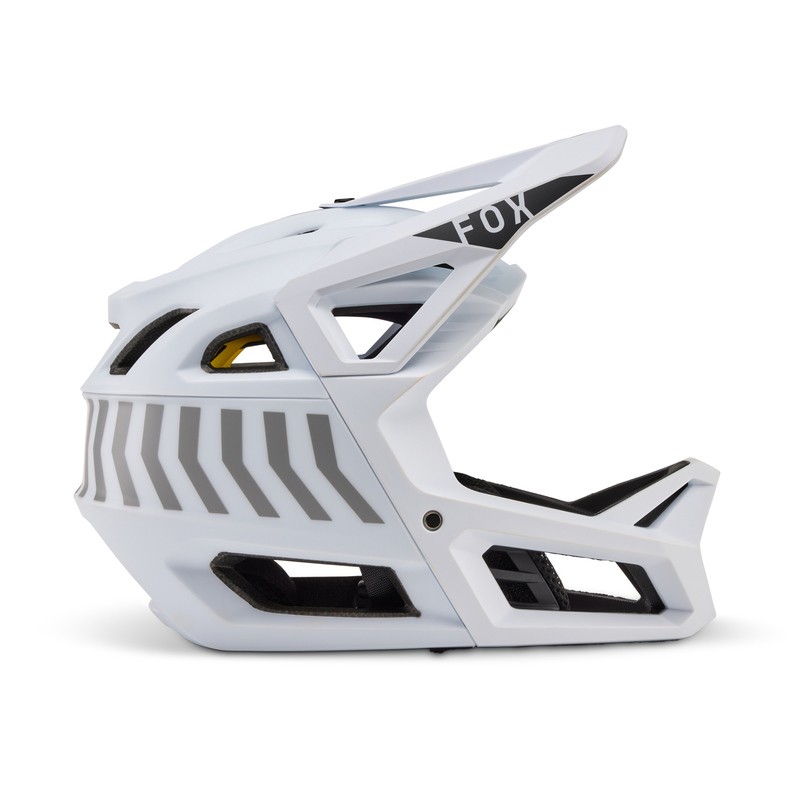 KASK ROWEROWY FOX PROFRAME NACE WHITE  ENDURO CROSS
