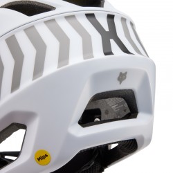 KASK ROWEROWY FOX PROFRAME NACE WHITE  ENDURO CROSS