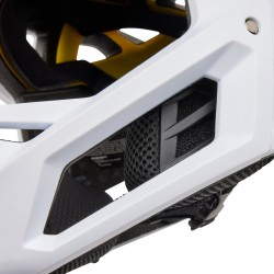 KASK ROWEROWY FOX PROFRAME NACE WHITE  ENDURO CROSS