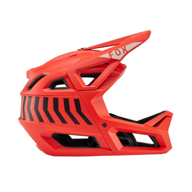 KASK ROWEROWY FOX PROFRAME NACE ORANGE FLAME  ENDURO CROSS
