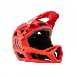 KASK ROWEROWY FOX PROFRAME NACE ORANGE FLAME  ENDURO CROSS