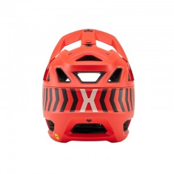 KASK ROWEROWY FOX JUNIOR PROFRAME NACE ORANGE FLAME  ENDURO CROSS