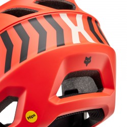 KASK ROWEROWY FOX JUNIOR PROFRAME NACE ORANGE FLAME  ENDURO CROSS