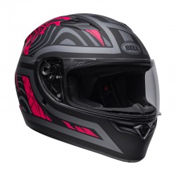 KASK BELL QUALIFIER REBEL MATTE BLACK/PINK 