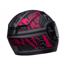KASK BELL QUALIFIER REBEL MATTE BLACK/PINK 