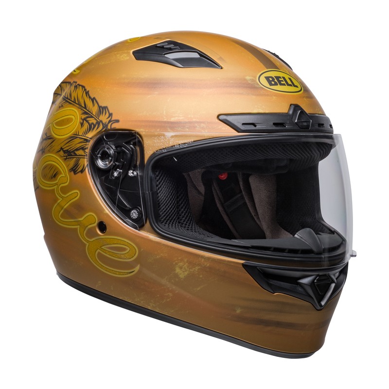 KASK BELL QUALIFIER DLX MIPS HART LUCK LIVE MATTE GOLD 