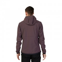 KURTKA PRZECIWDESZCZOWA FOX RANGER FIRE HOODIE PURPLE  ENDURO CROSS