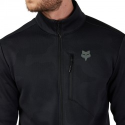 KURTKA FOX RANGER MIDLAYER FZ BLACK  ENDURO CROSS