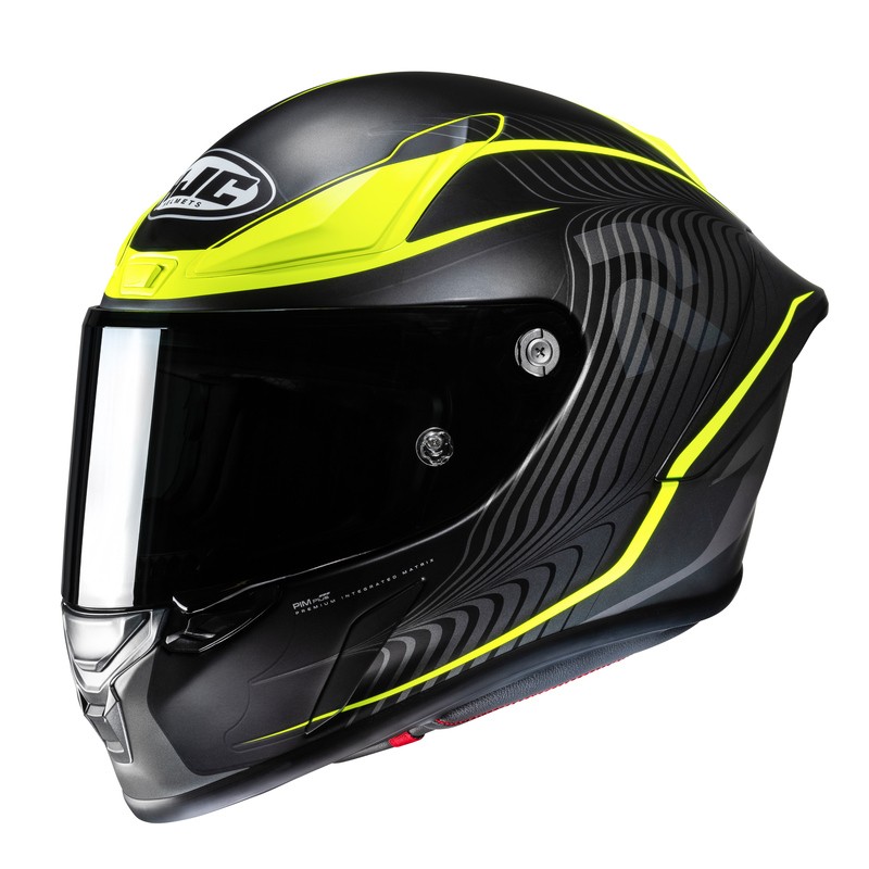 KASK HJC RPHA1 LOVIS BLACK/YELLOW 