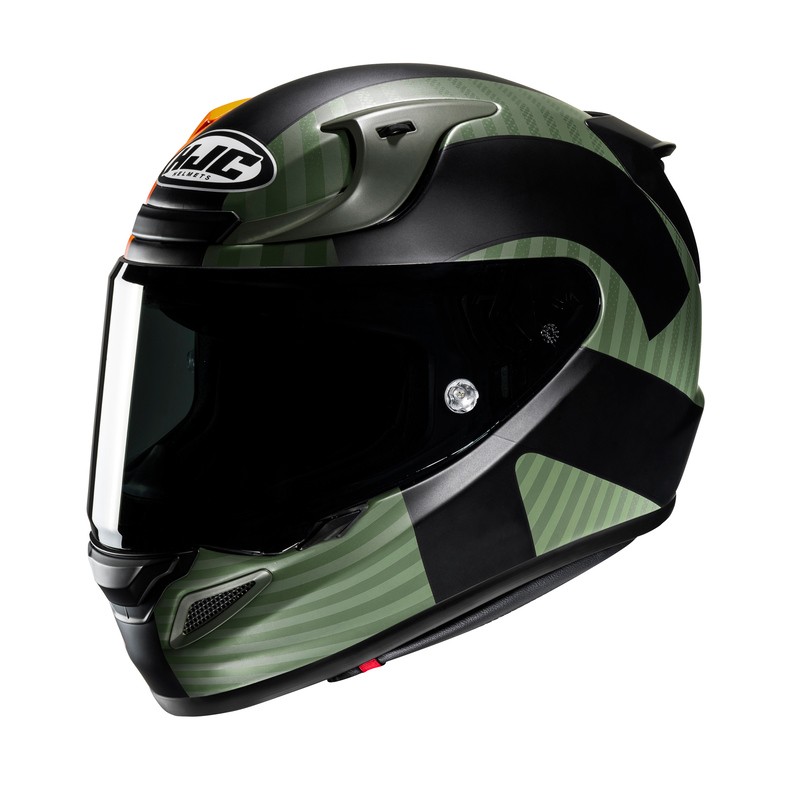 KASK HJC RPHA12 OTTIN GREEN/RED 