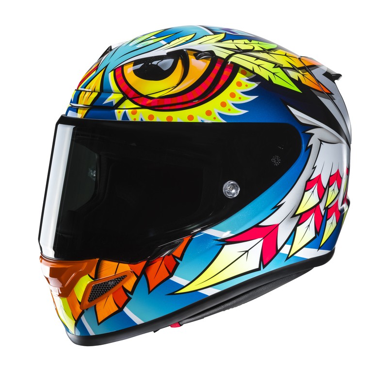 KASK HJC RPHA12 SPASSO BLUE/RED 