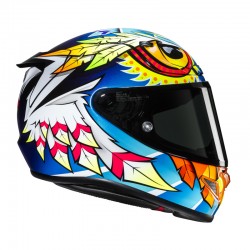 KASK HJC RPHA12 SPASSO BLUE/RED 