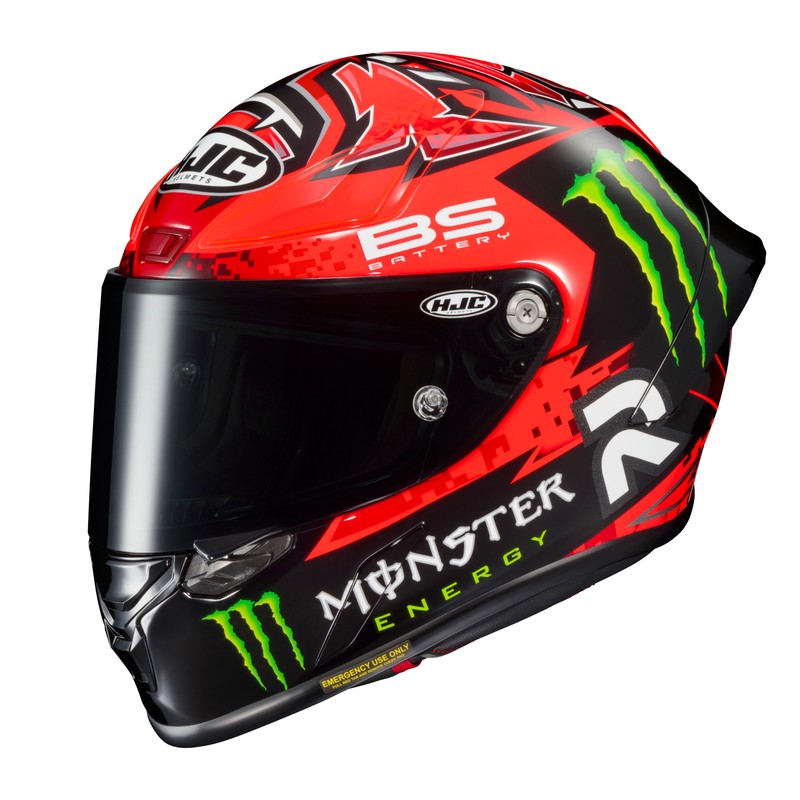 KASK HJC RPHA1 QUARTARARO BLACK/RED 