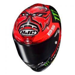 KASK HJC RPHA1 QUARTARARO BLACK/RED 
