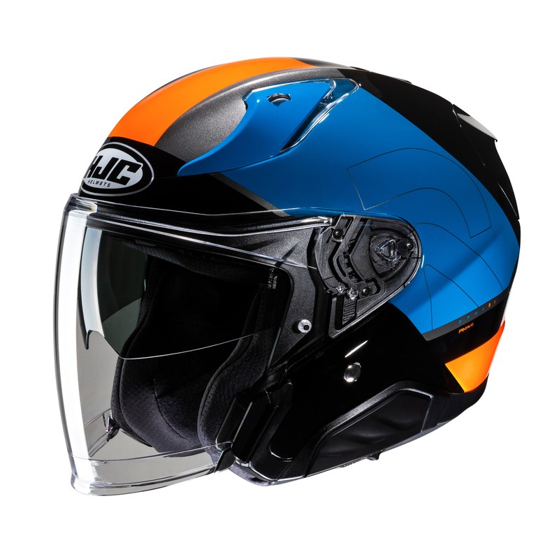 KASK HJC RPHA31 CHELET BLUE/ORANGE 