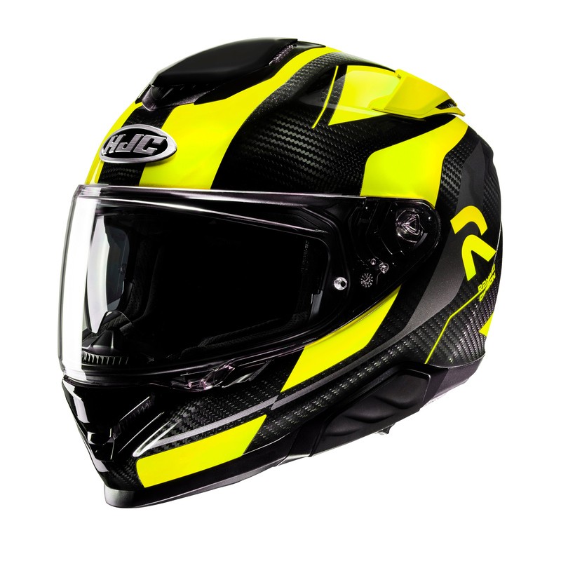 KASK HJC RPHA71 HAMIL CARBON BLACK/YELLOW 