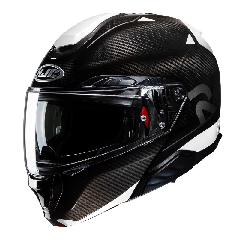 KASK HJC RPHA91 NOELA CARBON BLACK/WHITE 