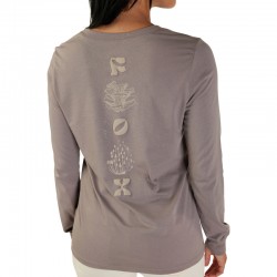 KOSZULKA Z DŁUGIM RĘKAWEM FOX LADY SENSORY TAUPE  ENDURO CROSS