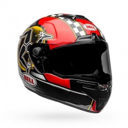 KASK BELL SRT ISLE OF MAN BLACK/RED 