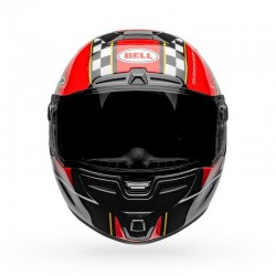 KASK BELL SRT ISLE OF MAN BLACK/RED 
