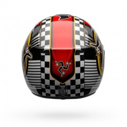 KASK BELL SRT ISLE OF MAN BLACK/RED 
