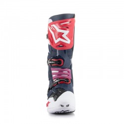 BUTY ALPINESTARS TECH 10 SUPERVENTED NIGHT NAVY WHITE RAINBOW 