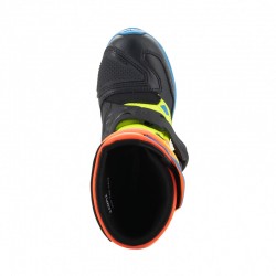 BUTY ALPINESTARS TECH 3S KIDS ORANGE FLUO ENAMEL BLUE YEL FL 
