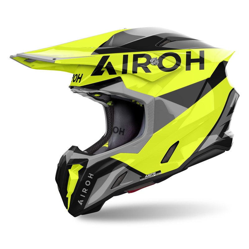 KASK AIROH TWIST 3 KING YELLOW GLOSS 
