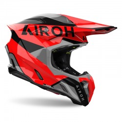 KASK AIROH TWIST 3 KING RED GLOSS 