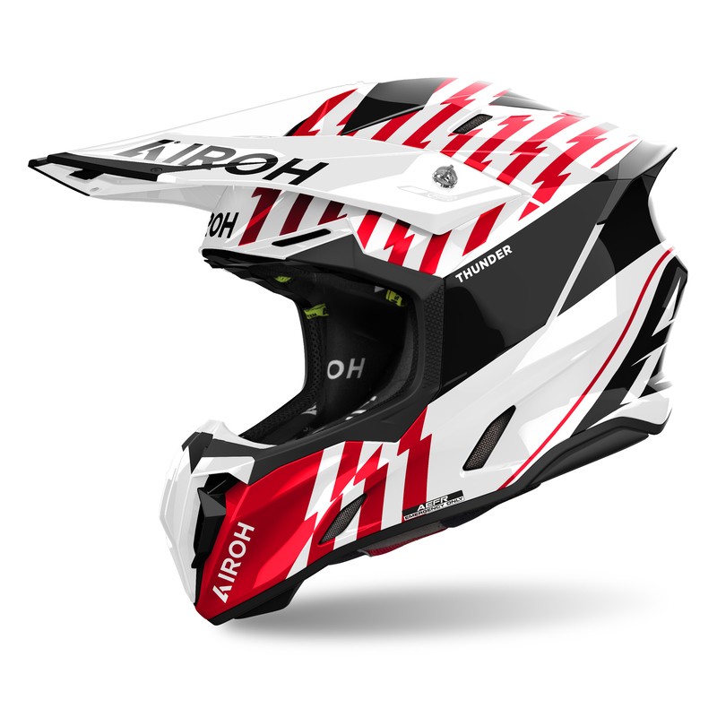KASK AIROH TWIST 3 THUNDER RED GLOSS 
