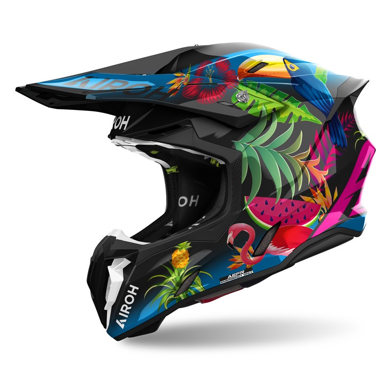 KASK AIROH TWIST 3 AMAZONIA GLOSS 