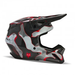 KASK FOX V1 ATLAS GREY/RED  ENDURO CROSS