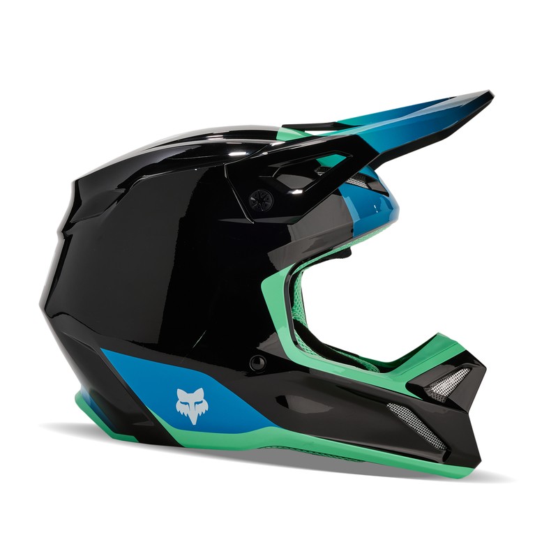 KASK FOX V1 BALLAST BLACK/BLUE  ENDURO CROSS