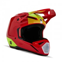 KASK FOX V1 BALLAST FLUORESCENT RED  ENDURO CROSS
