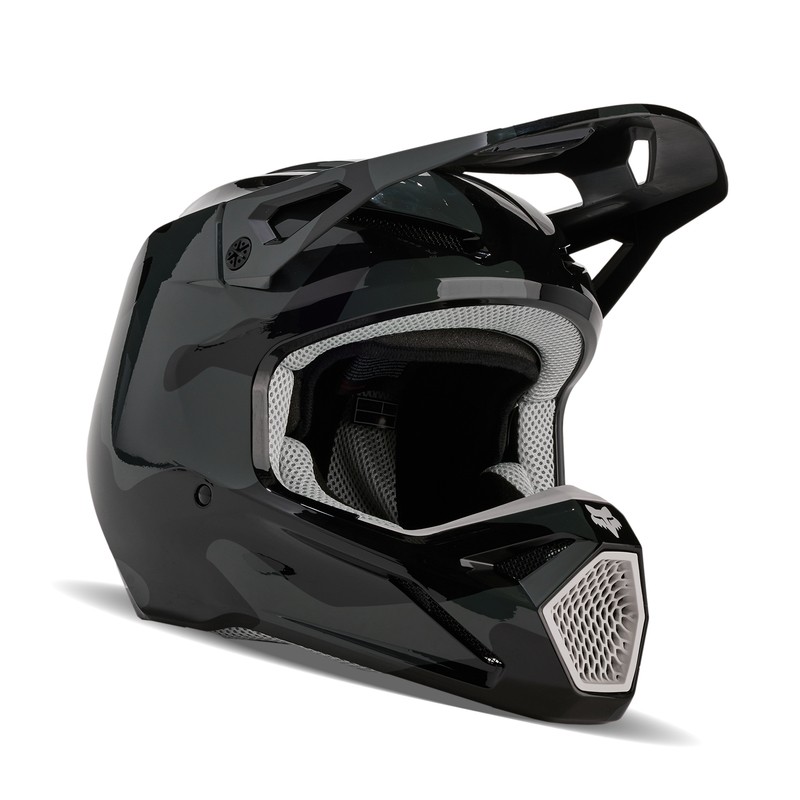 KASK FOX V1 BNKR BLACK CAMO  ENDURO CROSS