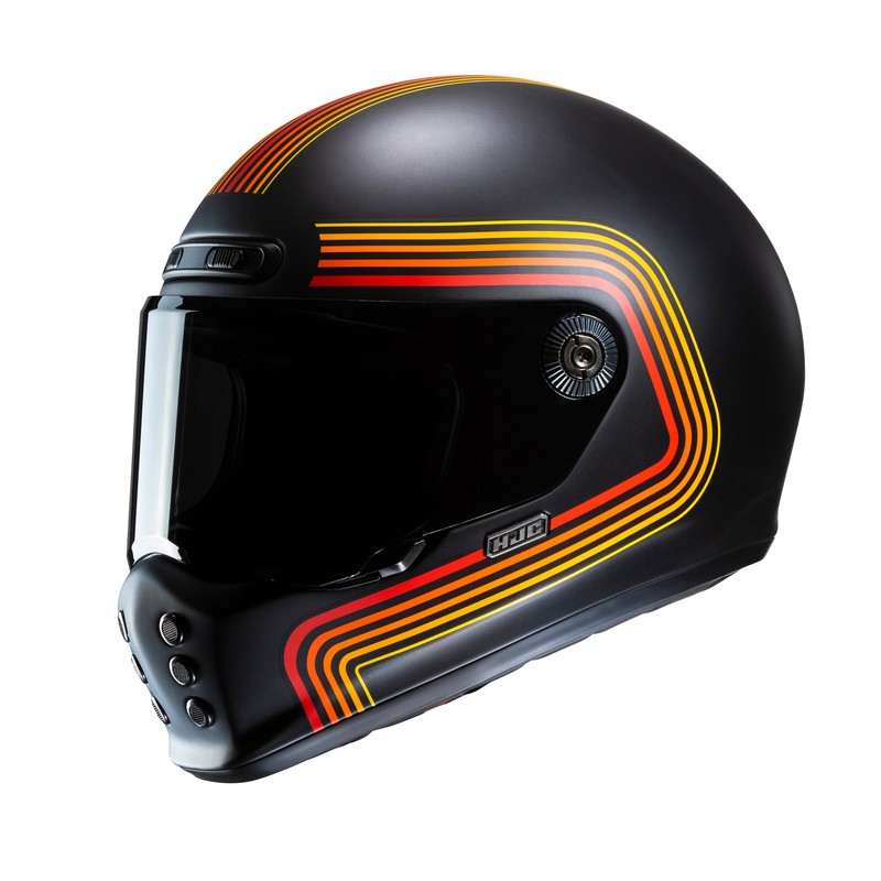 KASK HJC V10 FONI BLACK/RED 