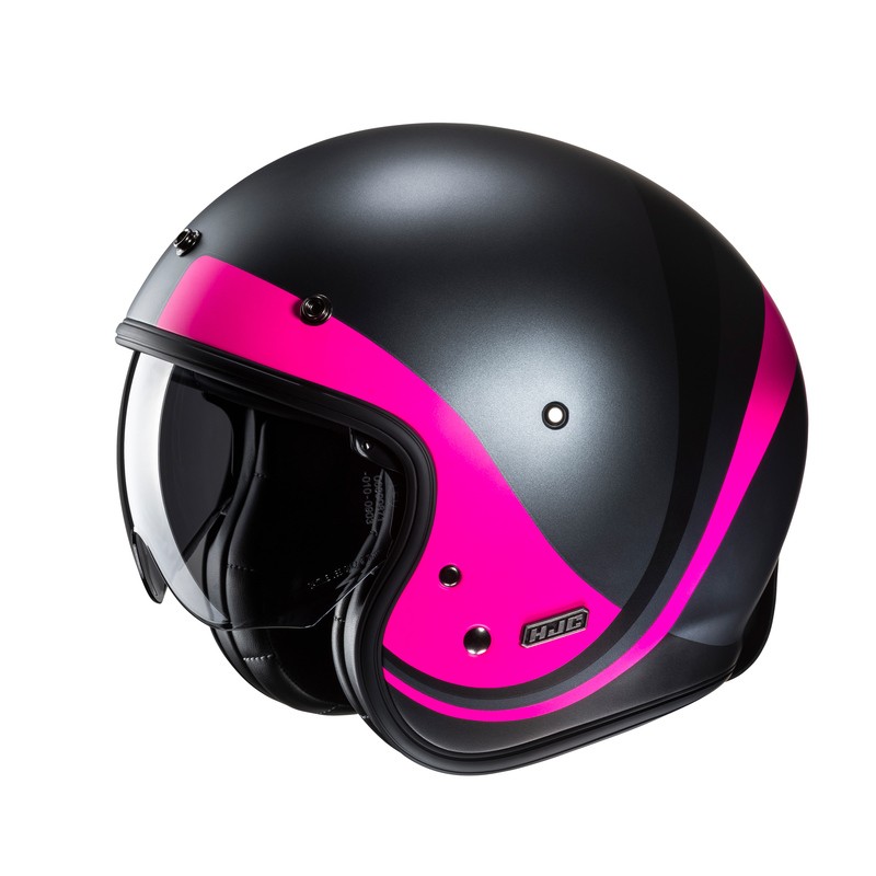 KASK HJC V31 EMGO BLACK/PINK 