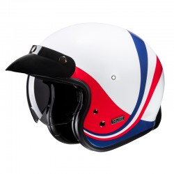KASK HJC V31 EMGO WHITE/BLUE 