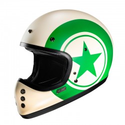 KASK HJC V60 NYX WHITE/GREEN 