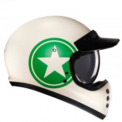 KASK HJC V60 NYX WHITE/GREEN 