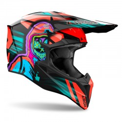 KASK AIROH WRAAAP CYBER ORANGE GLOSS 