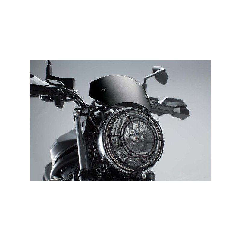 SZYBA MOTOCYKLOWA SW-MOTECH SUZUKI SV650 ABS (15-), BLACK
