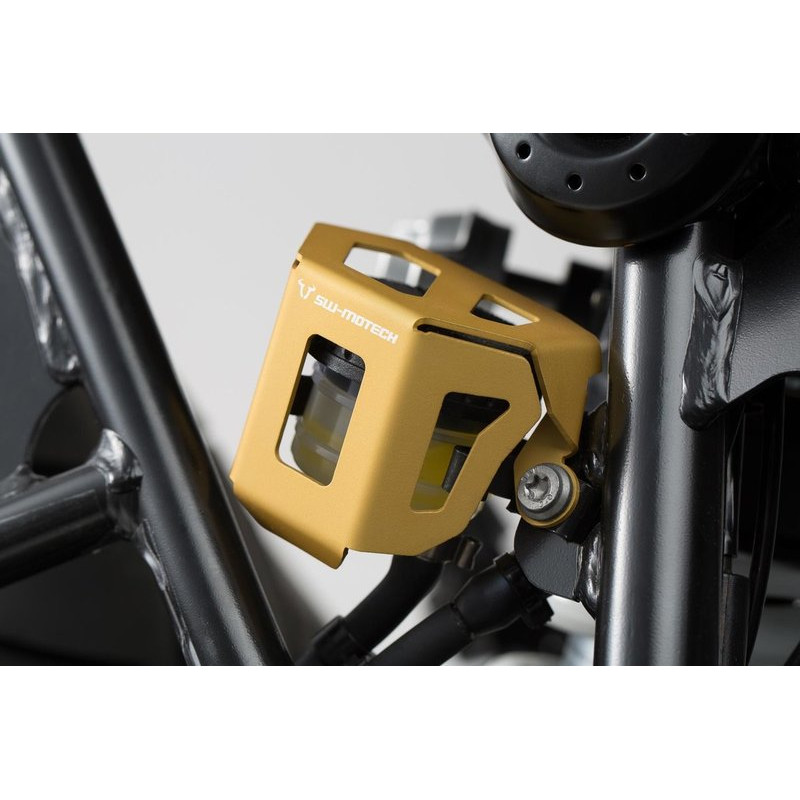 OSŁONA ZBIORNIKA PŁYNU HAMULCOWEGO SW-MOTECH BMW R NINET (14-)/SCRAMBLER (16-), GOLD
