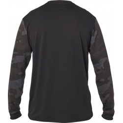 KOSZULKA FOX Z DŁUGIM RĘKAWEM SHIELD TECH BLACK CAMO  ENDURO CROSS