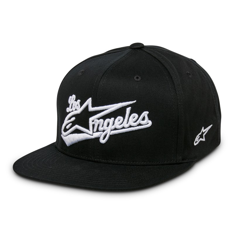 CZAPKA Z DASZKIEM ALPINESTARS LOS ANGELES BLACK/WHITE 