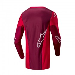 BLUZA MOTOCYKLOWA ALPINESTARS RACER HOEN MARS RED BURGUNDY 