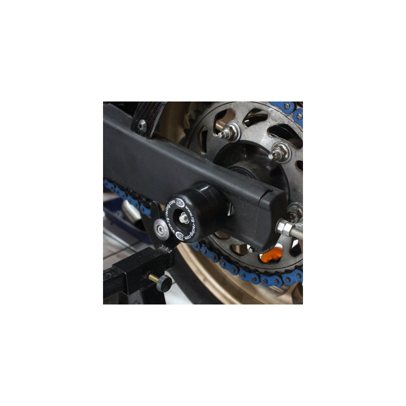 SLIDERY WAHACZA, YAMAHA YZF-R25 / YZF-R3, BLACK