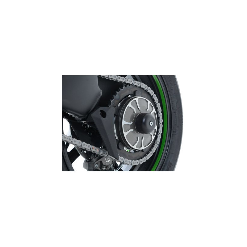 SLIDERY WAHACZA, KAWASAKI H2 / H2R, LEWA STRONA, BLACK