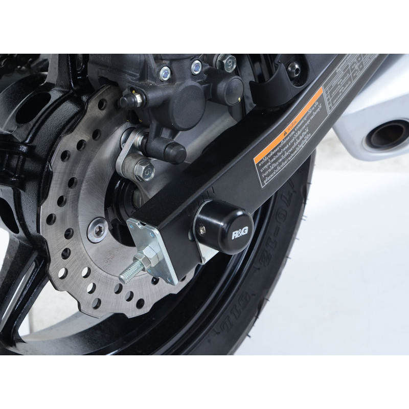 SLIDERY WAHACZA, KAWASAKI Z 125, BLACK